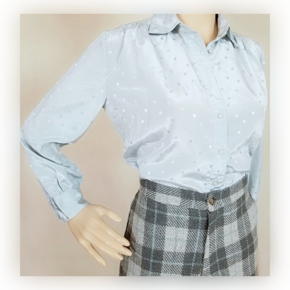 Yoshimura Tops - Vintage button-down blouse